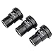 Telescope Barlow Lenses Kit 2X-3X-5X, 1.25 Inch Telescope Accessory, Fully Metal Multi Coated Broadband Green Film Barlow Lens for Astronomy Eyepiece