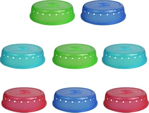 Comparison: Best Microwave For Your Money 10 Alo Creations 6 Pack of Microwave Plate Bowl Splatter Covers Keep Your Microwave Clean While Heating Messy Items with These Vented, Colorful Plate Covers BPA Free, 11