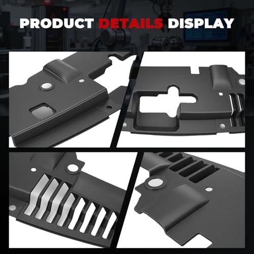 Front Upper Radiator Support Cover Compatible with Accord 2013-2017