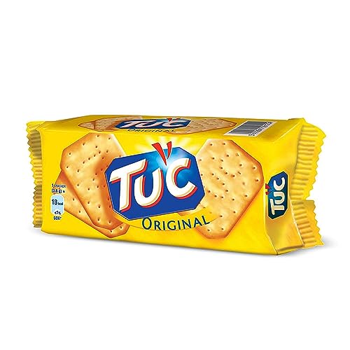 Tuc Original - Cracker Croustillant - Format Pratique à Emporter - 1 Paquet (100 g)