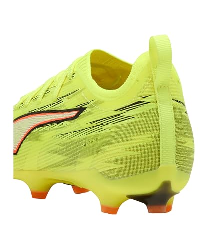 Tenis de fútbol juvenil PUMA Ultra 6 Pro FG/AG JR Amarillo Alerta en talla 34.5 EU 5