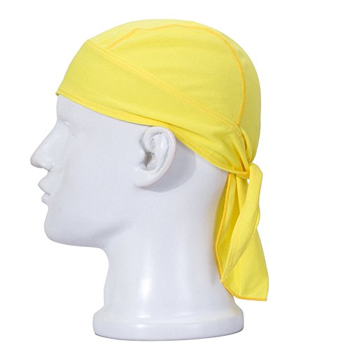 TOPLOR Sweat Wicking Beanie Cap Hat Skull Cap Pirate Hat Bandana Head Wrap for Men and Women