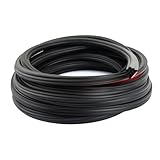 32.8Ft Automotive Weather Stripping Door Seal Strip Rubber,3-Layer Thickened Car Door Weather Stripping for Car Doors/Window/Trunk/Hood,Self-Adhesive Doors Weathers Strip