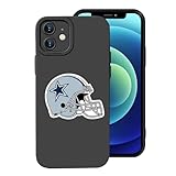 Slim fit Soft TPU Silicone case compitable with iPhone 12 6.1 inches for Dallas Fans, Cowboy