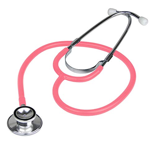 Ever Ready First Aid Dual Head Stethoscope, 100 Pack - Pink
