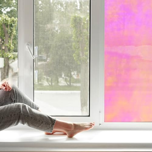 Vinilo Autoadhesivo Holográfico Multicolor para Ventanas miniatura 5