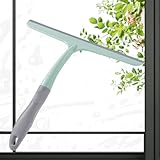 COMFOLIVING Escobilla de limpiaparabrisas - Escobilla para Ventanas, limpiaparabrisas para Espejo | Herramientas de Limpieza de hogar para Pisos, Parabrisas, Ventanas, Azulejos, Acuario, Pared