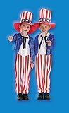 Halloween FX Uncle Sam Child Costume (4-6)