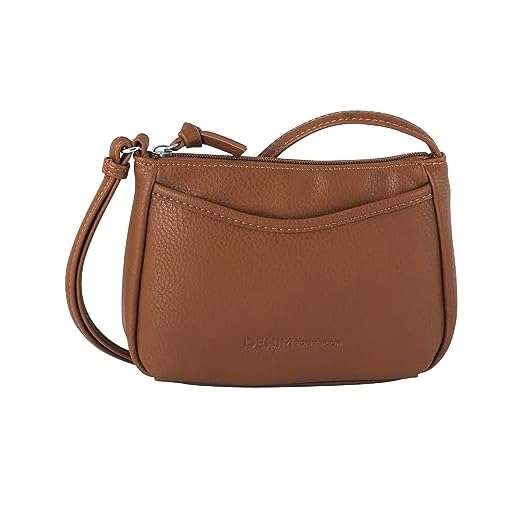 Tom Tailor Denim Cilia Mujer Shoppers y bolsos de hombro Marrón (Cognac) 4x14x21 cm (B x H x T)
