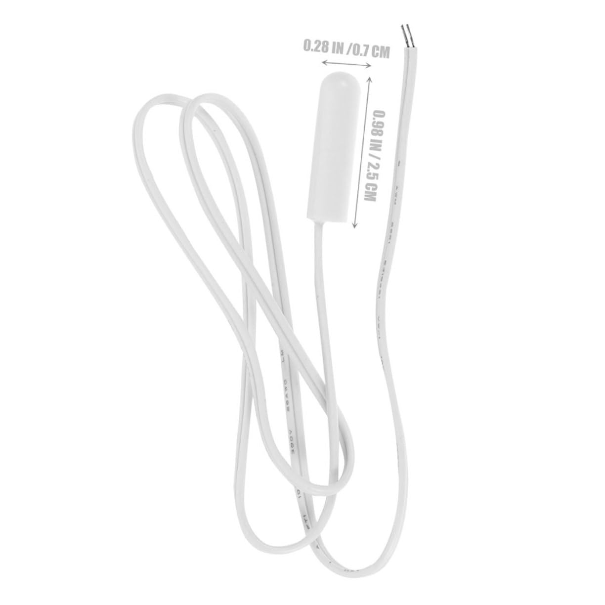 OUNONA 2pcs Refrigerator Temperature Sensor Probe Precision Thermometer for Commercial Home Fridges