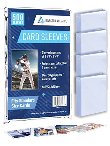 baseball card sleeves hobby lobby 10,000ct Case Soft Card Sleeves for Standard Size Trading Cards – Columbia  Hobby - Sports Card Boxes - Toploaders
