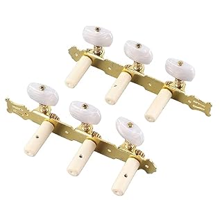 Mécaniques de Guitare Classique, Bouton Blanc de Remplacement, Faciles à Installer, 2 Accordeurs de Cordes de Guitare Antirouille avec Vis pour Instruments de Musique - Les Beatles, Paul McCartney, John Lennon, RIngo Starr, George Harrison Mécaniques de Guitare Classique, Bouton Blanc de Remplacement, Faciles à Installer, 2 Accordeurs de Cordes de Guitare Antirouille avec Vis pour Instruments de Musique – Image 7