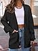 LILLUSORY Womens Cardigan Sweater Fall Fashion Outfits Clothes 2025 Teacher Long Oversized Winter Chunky Knit Winter Clothing Black