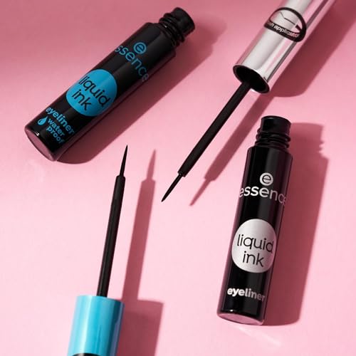 Essence - Eyeliner Liquide Ink Waterproof - 01 Black (Lot de 2)