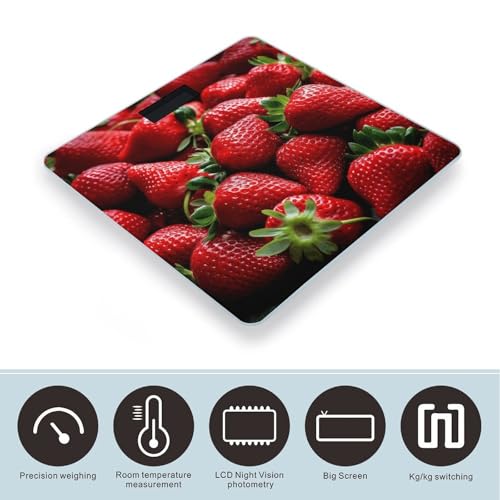 Báscula Digital para Baño con Pantalla LCD Brillante miniatura 3