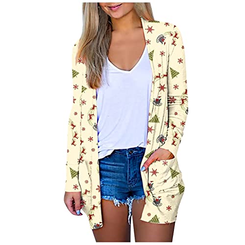 Armoire Top Actif Long V Cou Tee Mince Manche Pourpre Longue Cou Noir Côtelé T Vintage 7XL Tee Tank Girl Tunique D'été (Khaki, M)