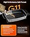 Nuwave Medley XL Digital Electric Skillet, Family Size Griddle w/Glass Lid, 2025 New & Improved Precision Heating, 100°-425°F, PFAS Free G11 Nonstick Ceramic Coating, Portable Hot Plate, 7qt Capacity