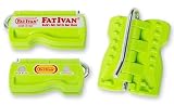 The Original Fat Ivan Fold Up Doorstop Wedge with Magnet - for Moving Office Home or School - Great for Police, Admin, Firefighters and Any time You Need a Door to Stay Open Green 2 Pack