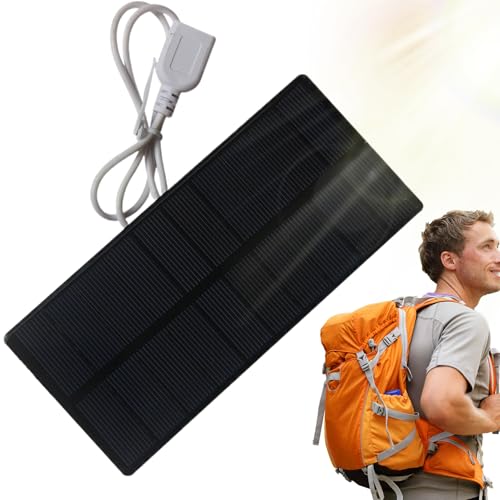Panel Solar Portátil - Panel De Alimentación Plegable Compacto, Estación De Carga Multipuerto | Convertidor De Energía Sostenible Para Camping Con Unidad De Copia De Seguridad Del Teléfono, Salida De