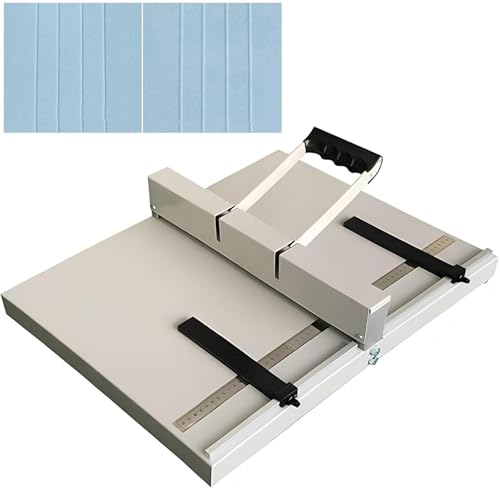 Plieuse de papier manuelle pour éliminer les plis de travers sur vos cartes