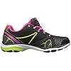 Ryka Women's Vida RZX Cross-Training Shoe, Black/Ryka Pink/Lime Blaze, 8.5 M US