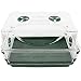 EarlyGrow 93763 Medium Seed and Herb Domed Propagator with Vented Side Height Extension, Extender, Green