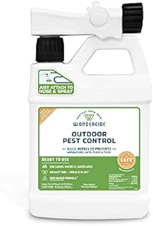 Wondercide - EcoTreat Ready-to-Use Outdoor Pest Control Spray with Natural Essential Oils - Mosquito, Ant, Insect Repellent, Treatment, and Killer - Plant-Based - Safe for Pets, Plants, Kids - 32 oz