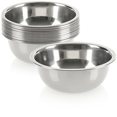 com-four® 16x Bols sauce - petits bols - bol pour sauces - trempettes collations - bols à collation - ensemble de bols (16 pièces)