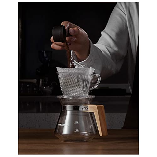 Máquina de Café de filtro, Batería Cargada, Cafetera Americana, 1-2 Tazas de Café, Jarra de Vidrio, Función de Apagado… - Imagen 4