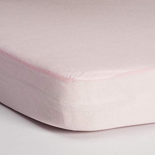 Protège-matelas lit bébé en Tencel premium rose Hippychick