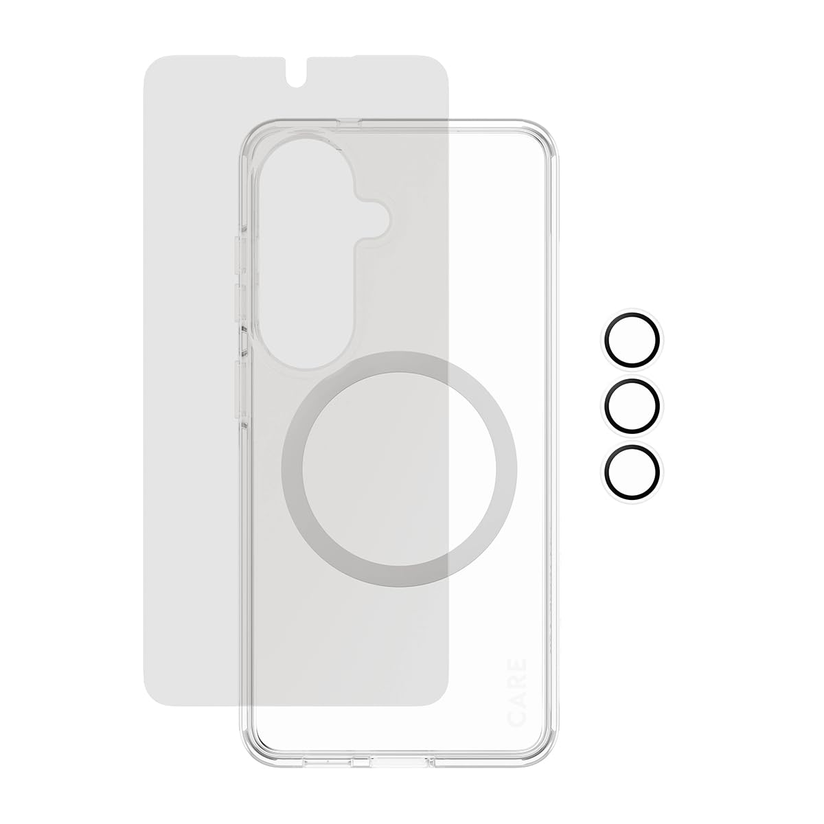 PanzerGlass CARE by PanzerGlass Privacy - Juego 3 en 1 para Samsung Galaxy S26