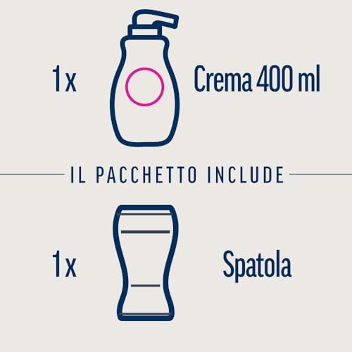 Veet Pure Crema Depilatoria Gambe, Braccia, Ascelle e Zona Bikini per Pelli Sensibili, Dermatologicamente Testata, Formato Convenienza 400 ml - 3