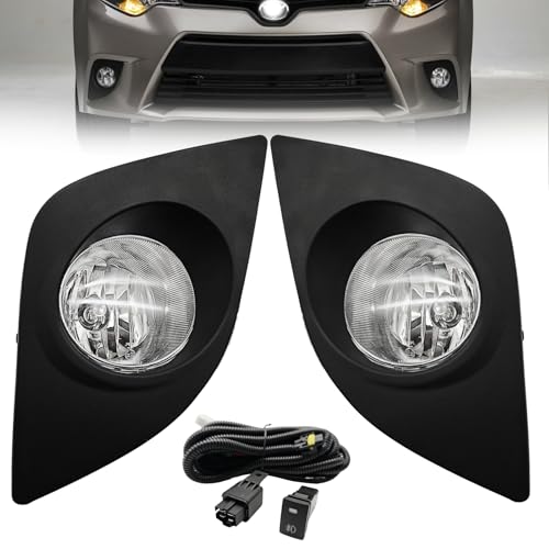 Fog Lights Compatible with 2014 2015 2016 Corolla Altis CE