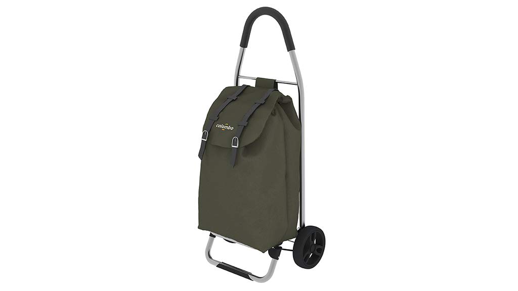 Carrello Porta Spesa Colombo DAKAR - Verde Militare, Capienza 50 Litri, Ruote XL - Foto 8