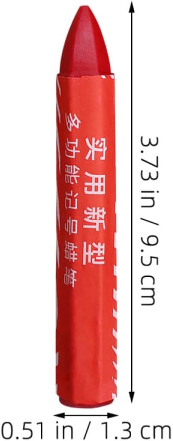 Waterproof Tire Marking Crayons Convenient Marking Tool Wax Marker Pens 20pcs with Sturdy Wax Material for Car and Motorcycle Tires for Vehicle Maintenance and Repair