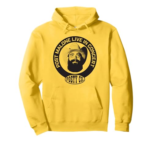 Official Post Malone Live In Concert Pullover Hoodie