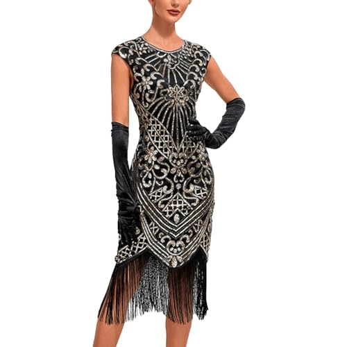 Robe Gatsby à paillettes pour votre prochaine soirée costumée ou carnaval