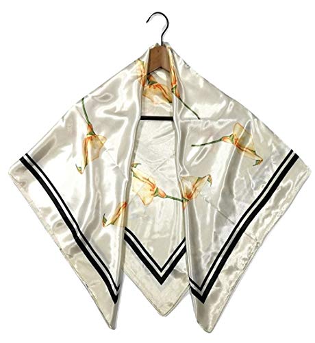 Shanlin Large Square Satin Scarves in Gift Box (35" X 35")2