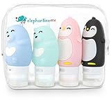 Elephantine Me - Cute Travel Bottles/Containers for Toiletries