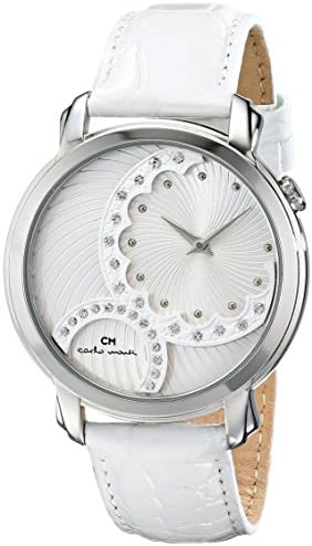 Women's CM802-186 Analog Display Quartz White Watch