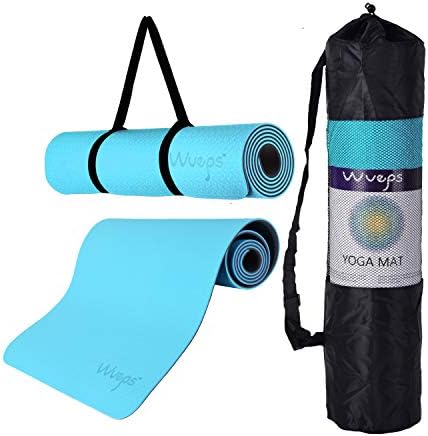 esterilla yoga Wueps, incluye correa de hombro y bolsa de transpo...