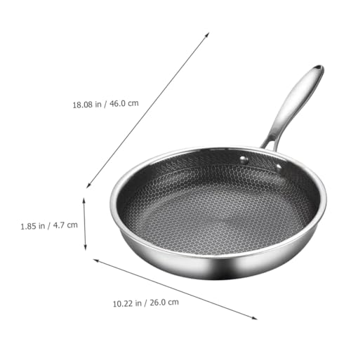 Wok de acero inoxidable con revestimiento antiadherente miniatura 2