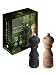 Produktbild PEUGEOT- 100% natürliches Set Paris Nature- Pfeffermühle + Salzmühle 18 cm + Schwarzer Pfeffer- Klassische Mahlgradeinstellung- Recyceltes Holz mit PEFC-Siegel - Naturfarben