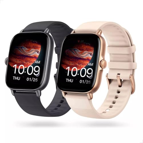 Amazfit GTS 4 Mini New relógio inteligente Zepp Aura, 1,75 polegadas, GPS, Alexa 5 ATM embutido, rel