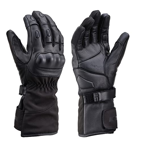 デイトナ(Daytona) バイク グローブ 冬 革(ヤギ革) ハードプロテクター...