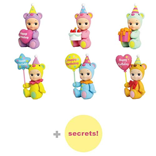 Sonny Angel Birthday Gift Bear Series - 2021 Limited Edition, Original Mini Figure (1) Assorted Sealed Blind Box
