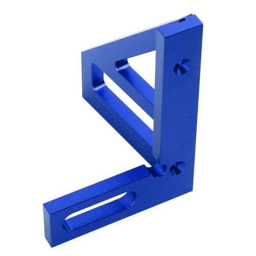 Regla de Ángulo 3D de Aleación de Aluminio Azul miniatura 2