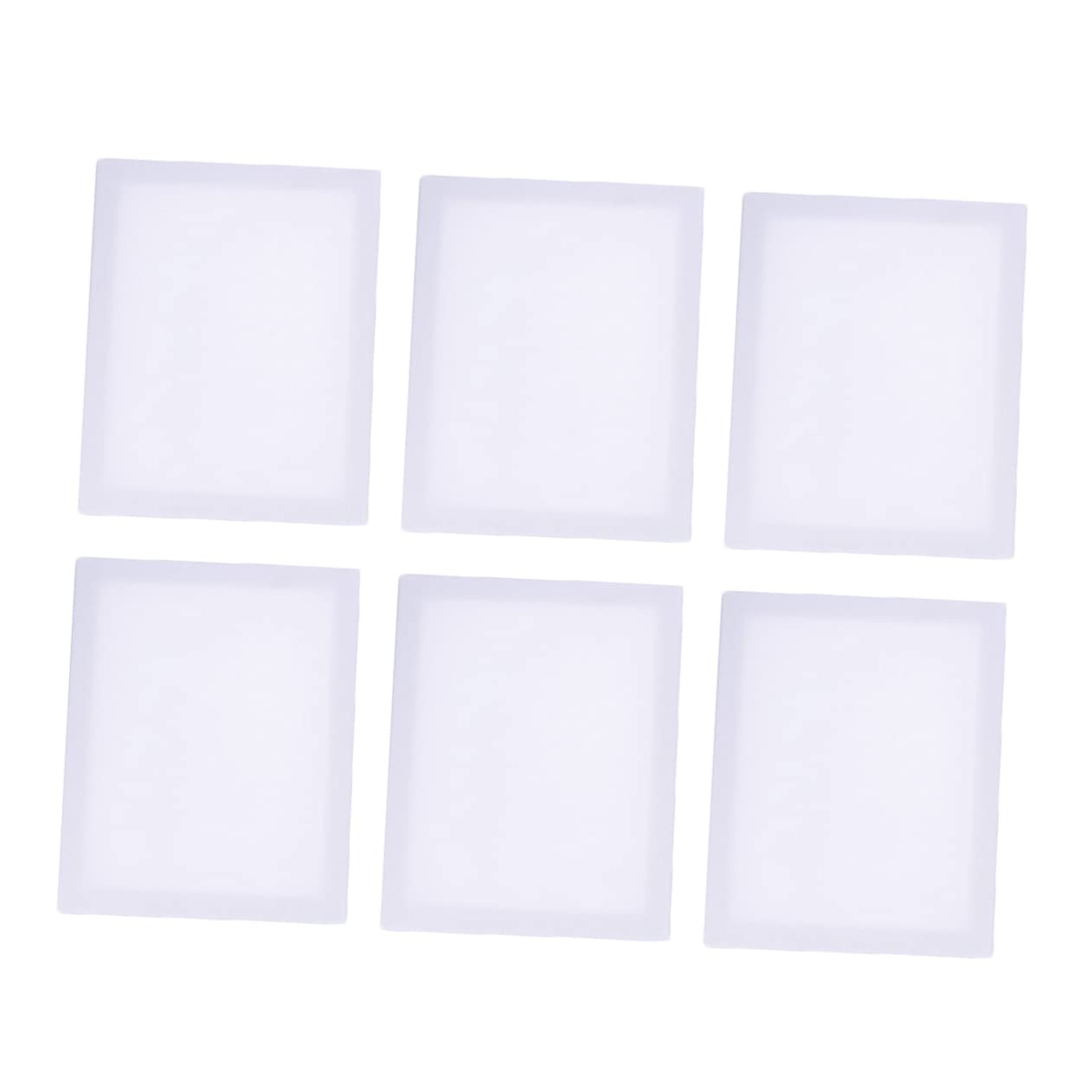 Lienzo para pintura óleo DOITOOL pack 6 marcos de lienzo estirado y tableros diy artísticos