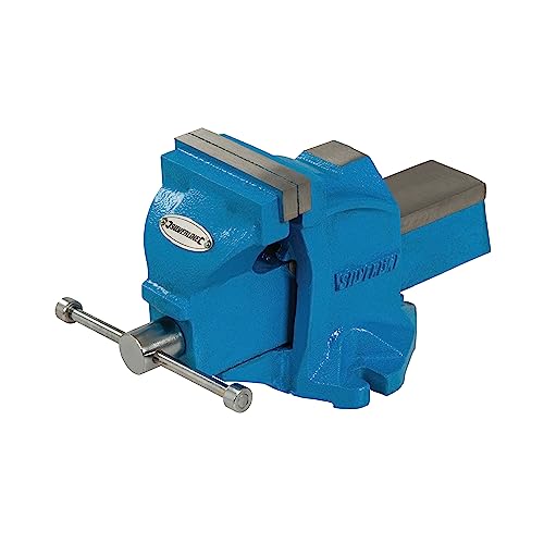 Silverline Workshop Vice 100mm (4) Jaw Capacity 100mm / 8kg (792427)