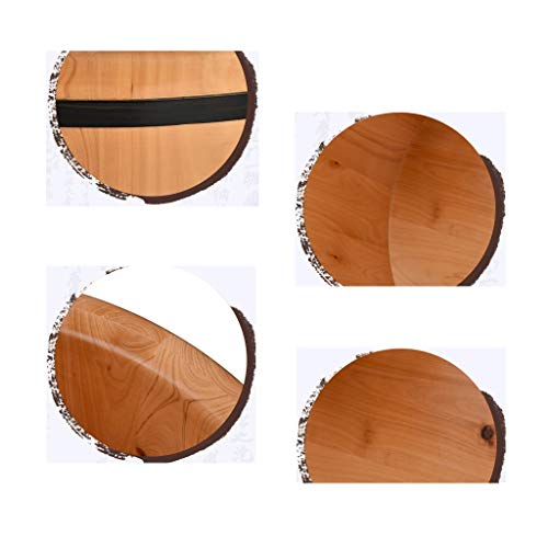 Katzowen Baño de Pies de Madera 26cm Spa para Pedicure miniatura 5